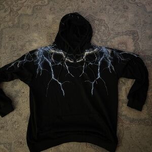 Electric Storm Black Hoodie
